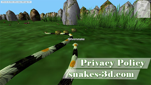 Privacy Policy Of Snakes-3d.com